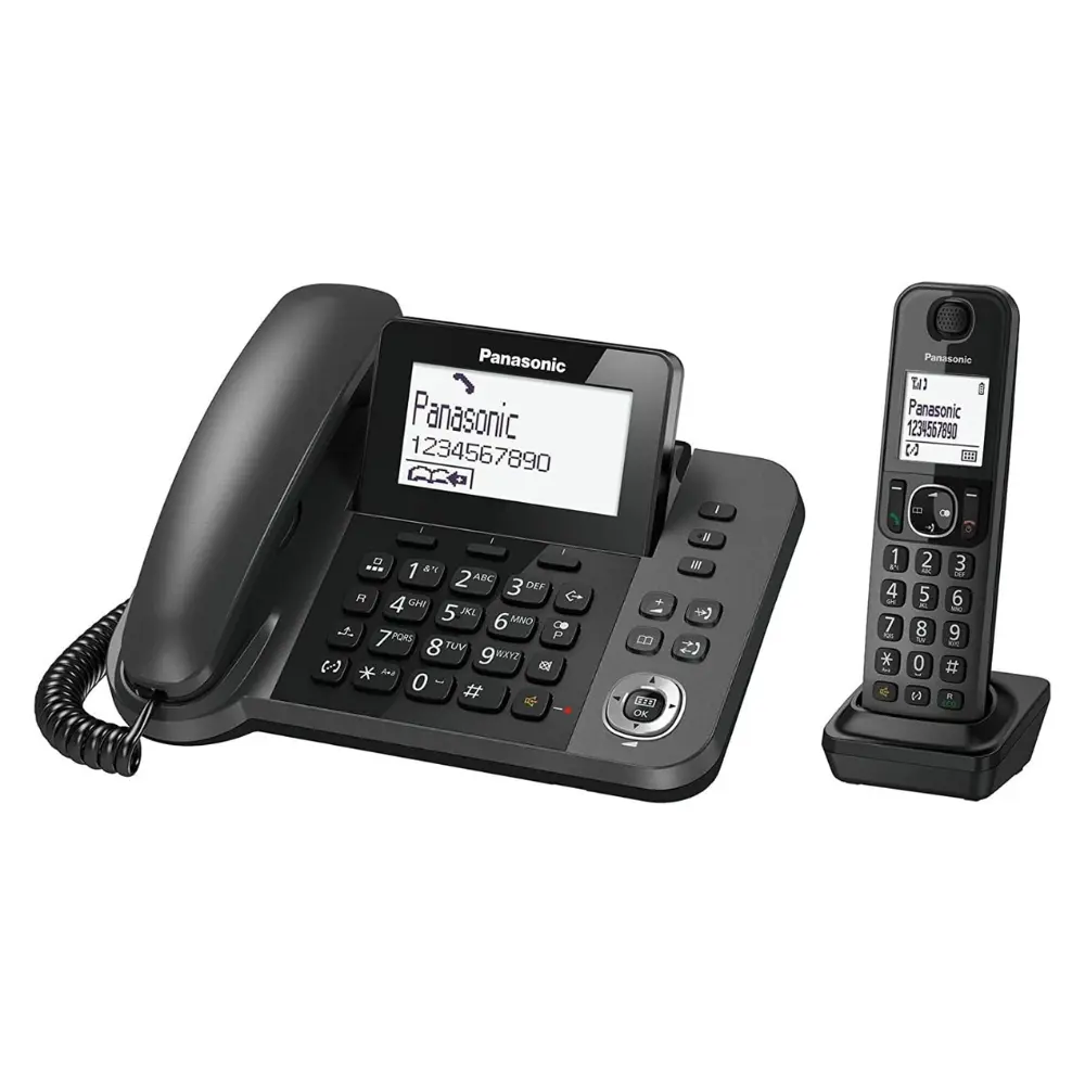 Panasonic KX-TGF310 Digital Corded and Cordless Phone with Handset