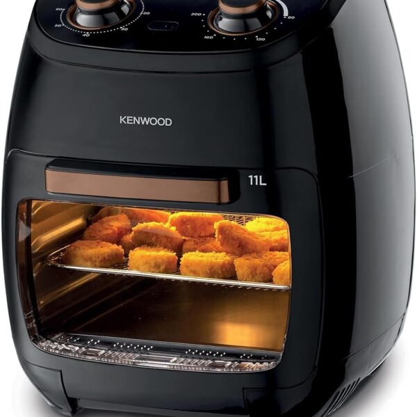 Kenwood Air Fryer Oven 11L 2000W Multi-Functional Air Fryer Cum Microwave Oven For Frying, Grilling, Broiling, Roasting, Baking, Toasting, Heating And Defrosting Hfp90 Black