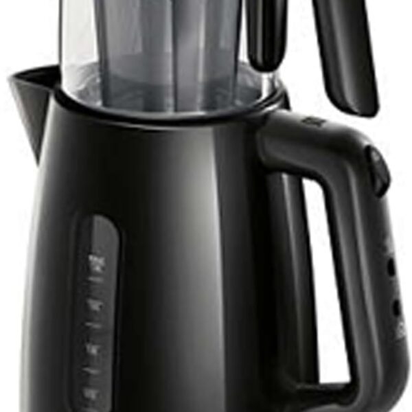 Philips HD7301/00 Tea Maker, 1.9 L Capacity, 360º Rotating Base, Cable Winder, Black