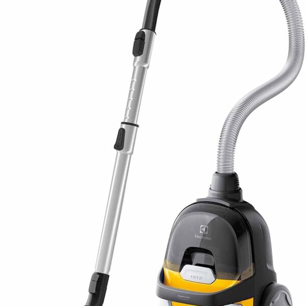 Electrolux 1600W CompactGo Bagless Canister Vacuum Cleaner, Light Weight with 2-in-1 Performance Nozzle, Hygienic HEPA Filter for Clean & Healthy Home, Easy-Empty Dust Container, Ideal for Home, Z1230