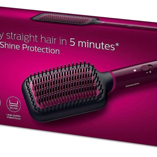 Philips Heated straightening brush BHH730/03 Multicolored