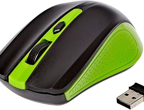 Enet G211-66 Wireless Optical Mouse - Green