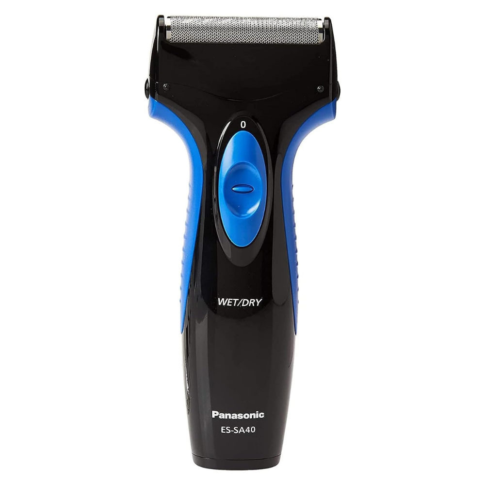 Panasonic Pro Curve Wet & Dry Shaver - Es-Sa40, Blue & black