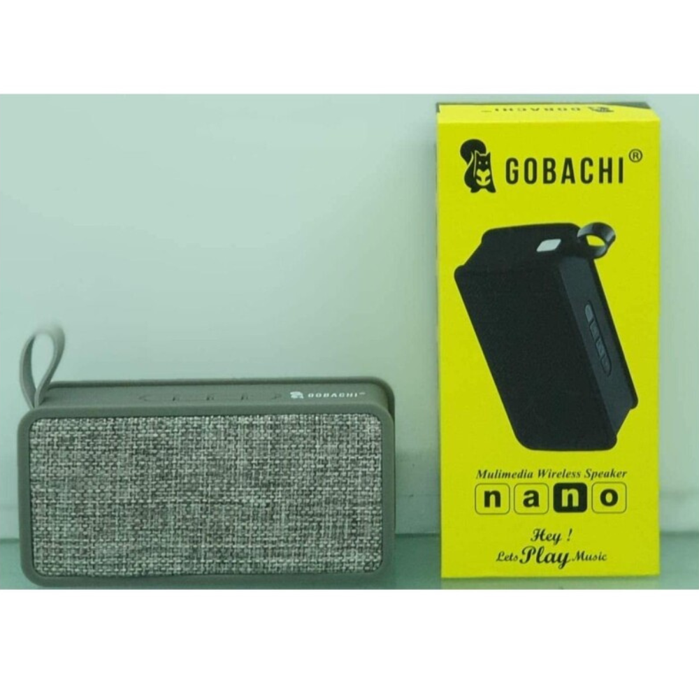 Gobachi NANO BLUETOOTH MULTIMEDIA SPEAKER WITH USB AND TF CARD SLOT