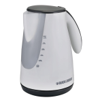 BLACK+DECKER 1.7L Concealed Coil Kettle White - JC72-B5,