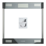 Digital Camry Glass Top Bathroom Scale EB9063