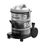 HITACHI Vacuum Cleaner CV950, Platinum Gray