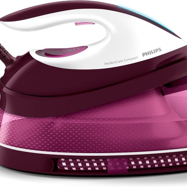 Philips PerfectCare Compact Steam Generator Iron - 2400W, 1.5 L Water Tank Capacity, Automatic shut-off, Up to 400g Steam Boost - GC7842/46