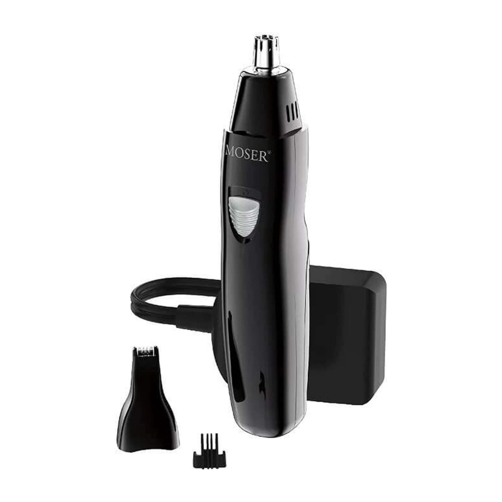 Moser 9865-1901, Easy Groom Rechargeable Detailer For Nose, Ear And Brow Trimming