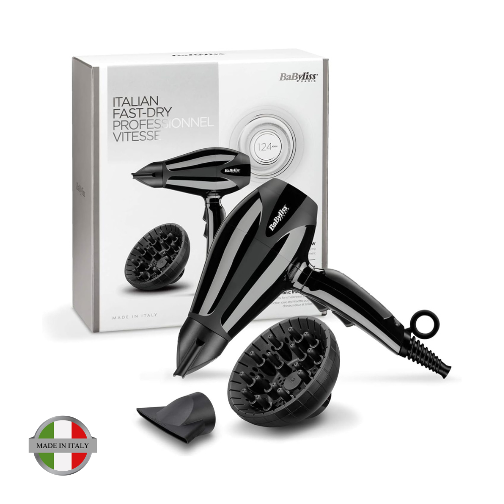 BaByliss Compact Pro Dryer With Diffuser, 6715DSDE