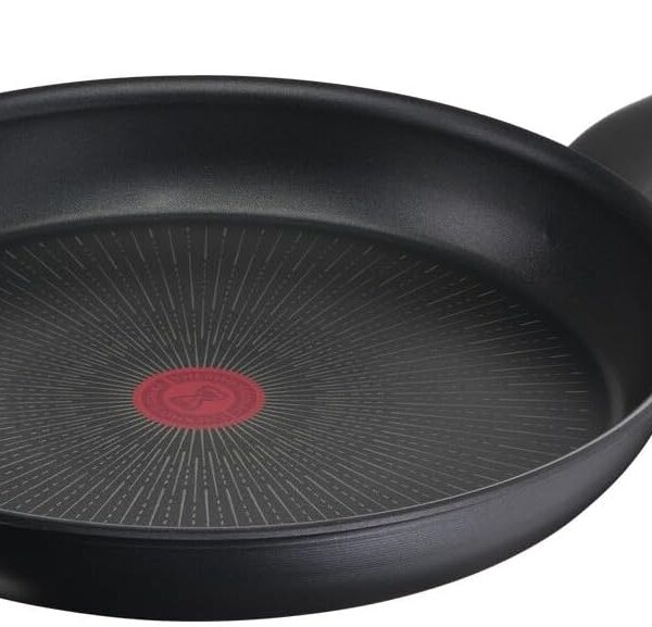 TEFAL Frying Pan | UNLIMITED Frypan 28 cm | Scratch resistance | 100% safe non stick coating | Thermo signal™ | Perfect searing | Made in France | Induction | 2 Years Warranty | G255060
