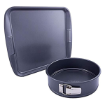 Prestige Aluminum Twin Pack Bakeware Set of 2-Piece, Gray