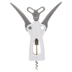 Prestige Plastic Winged Corkscrew Opener, White - PR54052