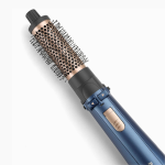 BaByliss Air Styler Pro 1000, 38mm Thermal Brush With 2, 2m Swivel Cord, Rotating 50mm Soft Bristle Brush With 2 Heats Plus A Cool Setting lightweight Design & Salon-quality Results, AS965SDE (Blue)