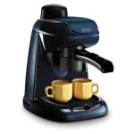 De'Longhi Automatic Coffee Machine, Barista Pump Espresso and Cappuccino Maker, Ground Coffee and ESE Pods can be used, Built in Milk Frother for Latte Macchiato and more, EC5