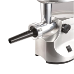 KENWOOD Meat Grinder 1600W Powerful Metal Body Mincer with Kibbeh Maker, Sausage Feed Tube Pusher, 3 Stainless Steel Screens for Fine, Medium & Coarse Results MG510 Silver