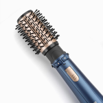 BaByliss Air Styler Pro 1000, 38mm Thermal Brush With 2, 2m Swivel Cord, Rotating 50mm Soft Bristle Brush With 2 Heats Plus A Cool Setting lightweight Design & Salon-quality Results, AS965SDE (Blue)