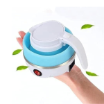 ECVV Travel Foldable Silicon Water Heater Jug Collapsible Mini Portable Electric Kettle