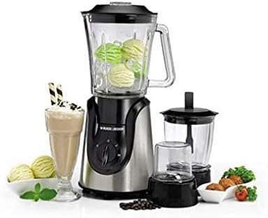 Black & Decker and Blender with Grinder and Mincer Chopper, 600 W - BX600G-B5