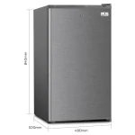 Gratus Refrigerator 111 L Single Door GRFDD111HCX1