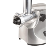 KENWOOD Meat Grinder 1600W Powerful Metal Body Mincer with Kibbeh Maker, Sausage Feed Tube Pusher, 3 Stainless Steel Screens for Fine, Medium & Coarse Results MG510 Silver