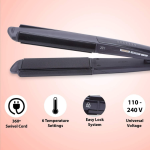 BaByliss ST330E Wet And Dry Hair Curler & Straightener - 235 ° C