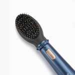 BaByliss Air Styler Pro 1000, 38mm Thermal Brush With 2, 2m Swivel Cord, Rotating 50mm Soft Bristle Brush With 2 Heats Plus A Cool Setting lightweight Design & Salon-quality Results, AS965SDE (Blue)