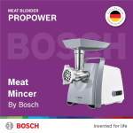 Bosch Pro Power Meat Mincer Meat Grinder MFW66020GB