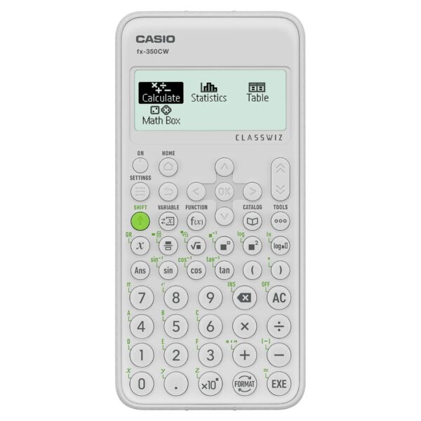 Casio FX-350CW Scientific Calculator with Over 290 Functions and 4 Grayscale HD Natural Display