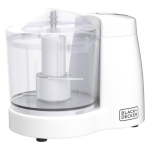 Black+Decker Sc350 120-Watt Food Chopper Processor, Mini, 220 To 240-Volt