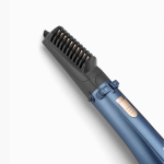 BaByliss Air Styler Pro 1000, 38mm Thermal Brush With 2, 2m Swivel Cord, Rotating 50mm Soft Bristle Brush With 2 Heats Plus A Cool Setting lightweight Design & Salon-quality Results, AS965SDE (Blue)