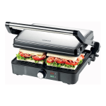 KENWOOD Grill Contact Health Grill HGM31.000SI Black/Silver 2000W