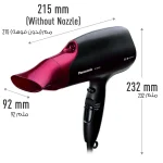 Panasonic EH-NA65 Nanoe Hair Dryer With 3 Attachments For Scalp Care & Healthy, Shiny Hair