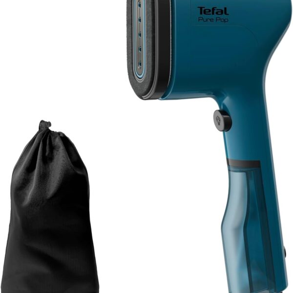 Tefal Garment Steamer|Pure POP|Steams/Purifies Garments|Steam Output Up to 20 g/min|Delicate Fabrics|Reversible Pad System|Travel-Friendly|2 Years Warranty|DT2020G0