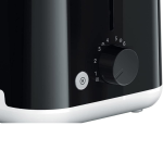 Braun Breakfast - Toaster Ht 1010 Bk, 2 Slots, 8 Browning Settings, Bun Warmer, 900 Watts, Black.