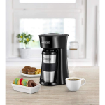 BLACK+DECKER Coffee Machine, 650W, 360Ml Travel Mug, Black - Dct10-B5,