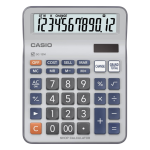 Casio DC-12M Practical Desk Top/Compact Desk Type Calculator, 0.2 kilograms