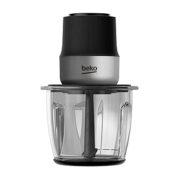 Beko  CHG 81442 BX Food Chopper, 400 W Motor, 1000 ml Glass Bowl, Inox Housing, 2 speed settings, Stainless steel 2 blades​