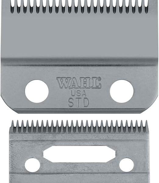 Wahl Professional #2191 Adjustable Clipper Blade set  For 5 Star Senior, Magic Clip, and Reflections Senior , Includes Oil, Screws & Instructions