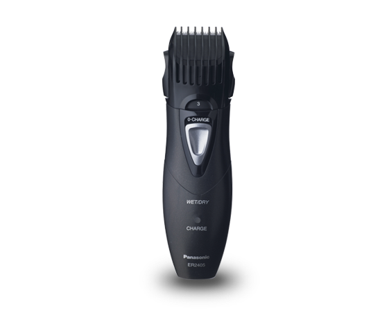 Panasonic Er2405 Rechargeable Body Hair & Beard Trimmer, Wet/Dry Made In Japan