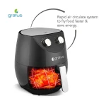 Gratus 3.5L Air Fryer 1500W Model-GR-A350DTTB