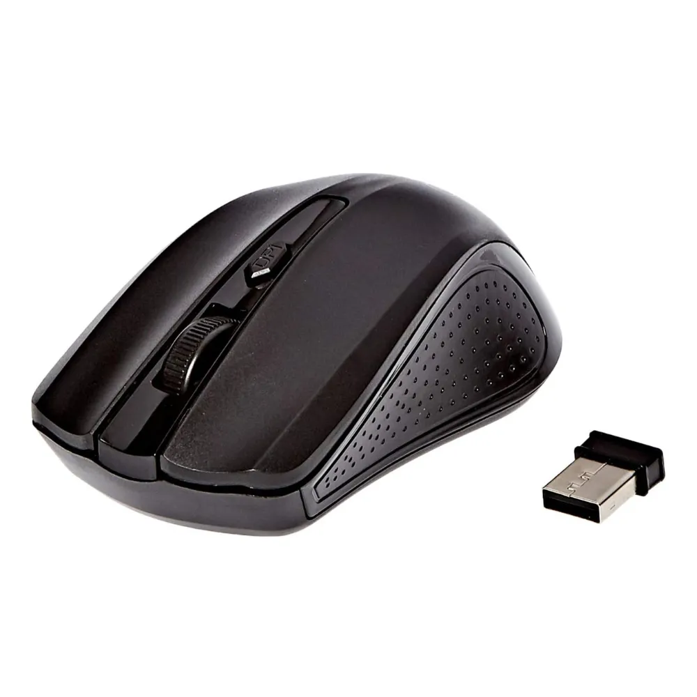 Enet G211-33 Wireless Optical Mouse - Black